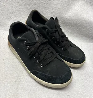 Sorel Shoes Women’s Size 8.5 Black Waterproof Out N About Plus Lace Up Sneakers thumbnail 1