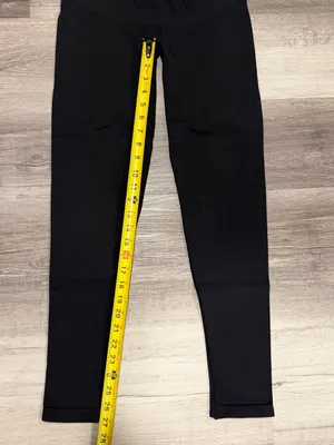 BLANQI Women’s Everyday Highwaist Maternity Leggings Black Size XL NWOT thumbnail 4