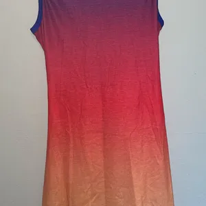 Amazon NWT-open back rainbow dress thumbnail 7