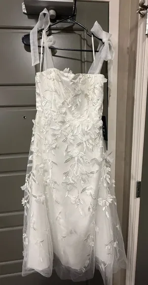 Lulus White Floral Dress thumbnail 1