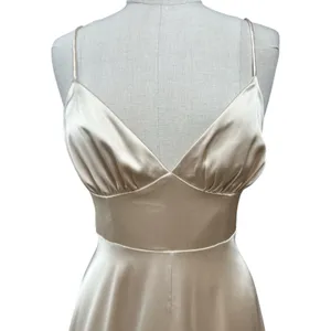 Fame & Partners Stappy Tri Cup Gown Champagne Size 6 Bridal Wedding Guest Prom thumbnail 6