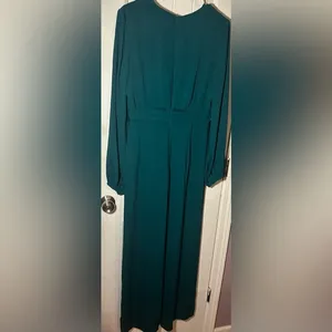 Petal And Pup Emerald Green Women Jumpsuit NWOT SzM 💯 polyester Lightweight. thumbnail 2
