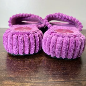 Free People Two Days in Ibiza Platform Sandals Womens 9 Orchid Slides Beach Boho thumbnail 6