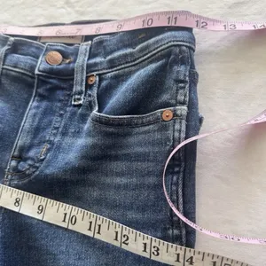 Madewell Stovepipe Jeans 23 Petites High Rise Ankle Medium Wash Denim Preppy thumbnail 11