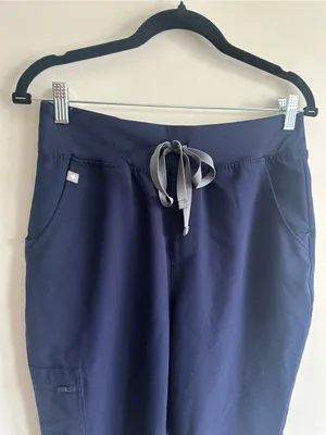 Figs Women’s Navy Zamora High-Rise Jogger Scrub Pants thumbnail 5