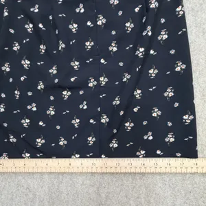 Aeropostale Mini Skirt Womens S Floral Black Cottagecore Y2K Fairy Grunge Twee thumbnail 6
