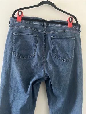 NYDJ Marilyn Straight Jeans Womens 16W Medium Wash Minimalist Casual Comfy thumbnail 8