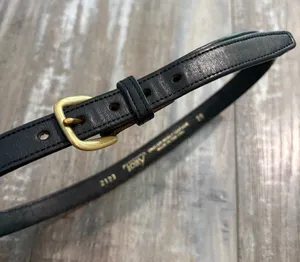 Tory leather belt made in USA size 28 thumbnail 1