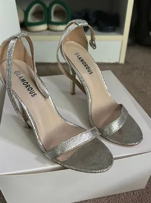 ASOS Silver Heels thumbnail 1