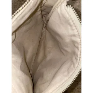 CHLOE PARFUM Canvas Pouch Bag Zipper‎ Beige Small Toiletry Make Up thumbnail 3