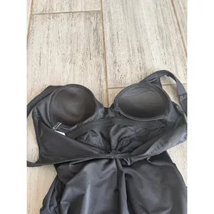 Miraclesuit Illusionists Crossover One Piece Swimsuit Black Slimming Womens US 8 thumbnail 7