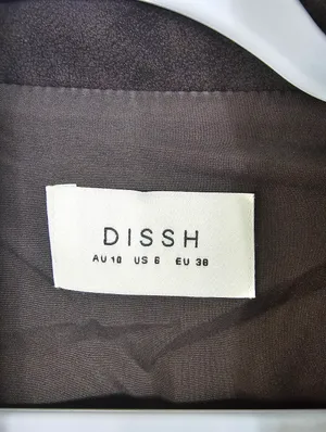 DISSH Oakland oversized jacket in chocolate size 6 thumbnail 3