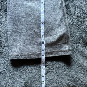 Offline by Aerie Fold-over‎ Hem Flare Leggings Gray Women's Size Large Short thumbnail 7
