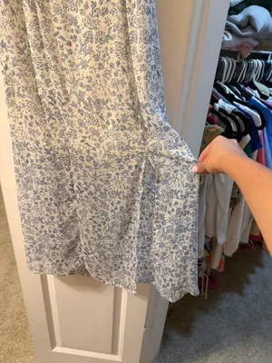 blue midi dress thumbnail 4