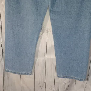 RealTakai Barrel Leg Baggy Light Wash Blue Denim Jeans NWT thumbnail 12