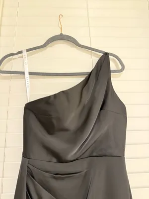 Azazie Bridesmaid Dress Black thumbnail 3