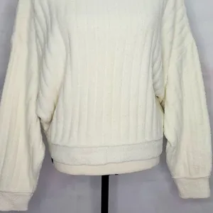 NEW Free People Cabin Fever Pullover Sweater‎ Women’s Large Cabincore Cozy thumbnail 4