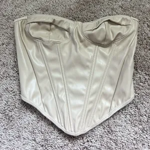 Edikted Leather Corset Top thumbnail 1