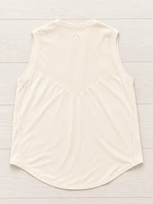Varley Women's Morro Athletic Tank Top Sleeveless White S/M thumbnail 2