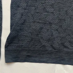 Lululemon size 6 breeze by long sleeve swiftly black gray camo athletic workout thumbnail 5
