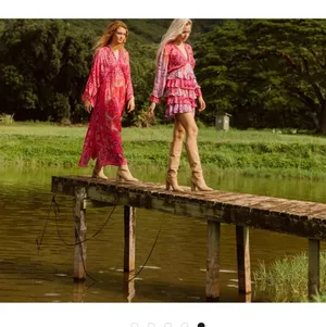 AVY Bandanna Kimono Dress Pink Size XL thumbnail 4