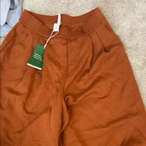 NWT HALARA Halara Flex™ High Waisted Pocket Wide Leg Work Pants glazed ginger thumbnail 4