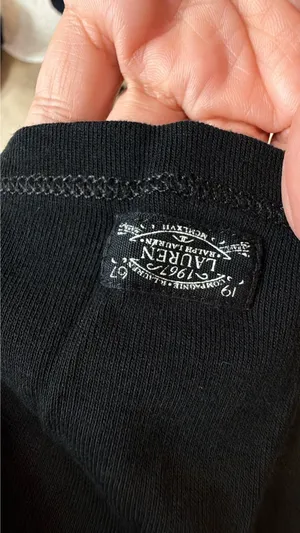 Ralph Lauren Black Short-Sleeve Scoop Neck Top thumbnail 6
