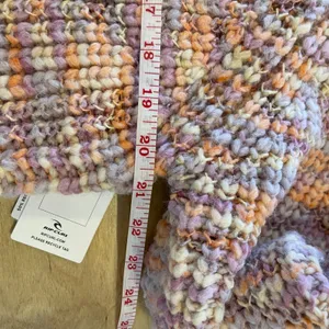 Rip Curl Multicolored Striped Mock Neck Knit Sweater XS‎ NWT thumbnail 8