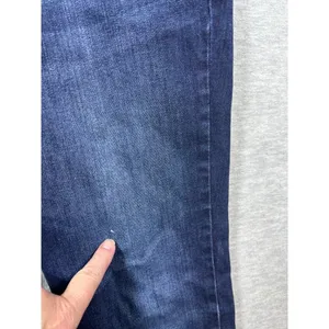 KanCan Womens High-Waisted Skinny Jeans Button Fly Size‎ 11/29 Dark Wash thumbnail 3