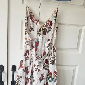 RAGA White Maxi Dress with Multicolor Floral Print thumbnail 7