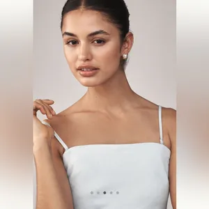 Anthropologie The Tilda Linen Blend Slip Dress thumbnail 3