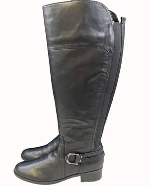 Audrey Brooke Women's Black Shoes/Knee High Boots Sz 8.5M SKU 5165 thumbnail 4