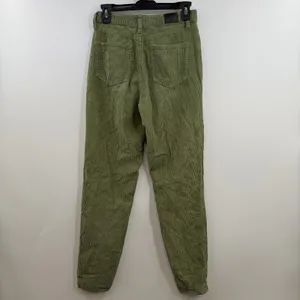 BDG Urban Outfitters Mom High Rise Corduroy Pants Green Size 26 thumbnail 4