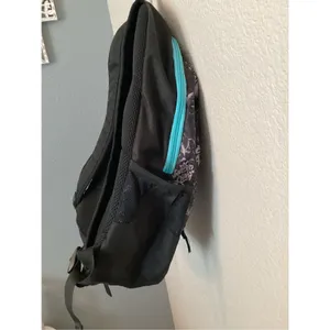 Bioworld Marvel Avengers Comics Black Panther Graffiti Black Blue Gray Backpack thumbnail 6