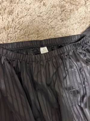 Satin Pajama Set Black Size M thumbnail 3