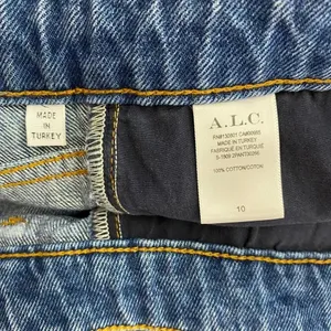 ALC A.L.C. Malone Jeans Pant Cropped High Waist Denim Medium Wash Blue Size 10‎ thumbnail 13