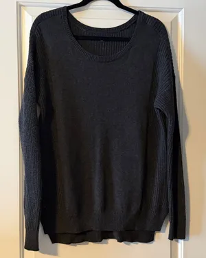 American Eagle Outfitters Charcoal Sweater thumbnail 1