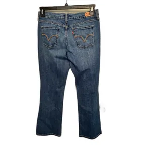Levi’s 515 Boot Cut Jeans Womens 8 Medium Wash Denim Classic Fit Stretch 29/30 thumbnail 7