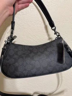Coach NWT Ashton Bag In Signature Canvas Gunmetal Black cy658 thumbnail 10