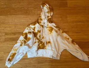 Urban Outfitters Tie Die Cropped Hoodie thumbnail 2