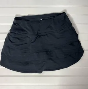 Athleta Black Athletic Skort Sz XXS 90 thumbnail 2