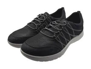 Clarks Cloudsteppers Women 11 Black Arla Glace Bungee Sneakers Walking Shoes thumbnail 1
