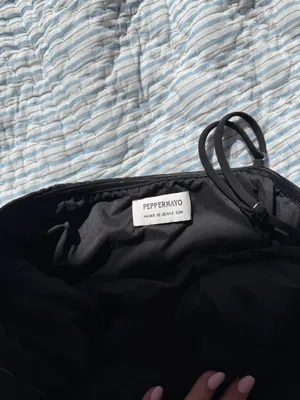 Peppermayo Dress Mini Black thumbnail 3