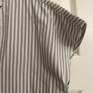 Madewell Green/Cream Button-Back Easy Dress thumbnail 5