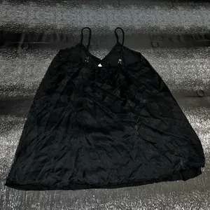 Womens large Athleta Calm Cool Black Slip Dress/Nightgown thumbnail 4