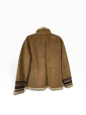 Vintage Coldwater Creek faux suede coat with great detail size XL thumbnail 2