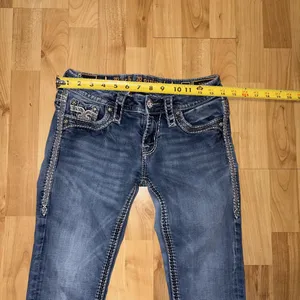 Rock Revival Lanlan Skinny Low Rise Jeans Womens size 26 Rodeo thumbnail 4