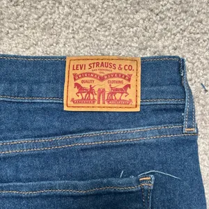 Levi’s Blue Wash Straight Leg Denim Jeans thumbnail 7