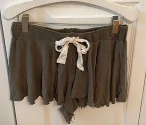 Free People Legs For Days Shortie Shorts in Army Green thumbnail 2