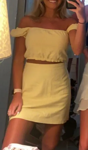 Abercrombie Yellow Two Piece Set thumbnail 1